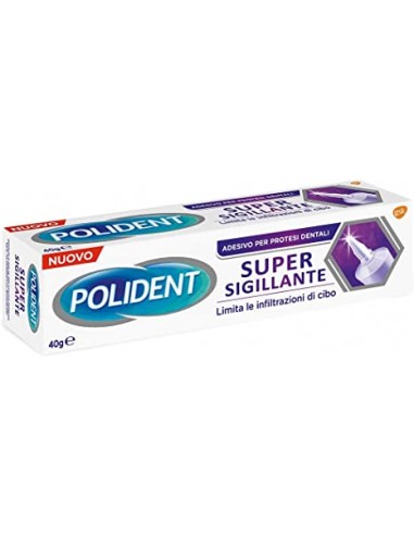 Polident Super Sigillante Adesivo Protesi Dentale 40 G