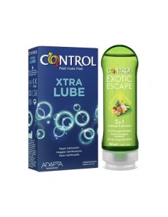 Control Kit Extra Lube E Gel Exotic Escape