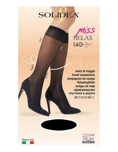 Gambaletto Miss Relax 140 Sheer Nero 2-m 1 Paio