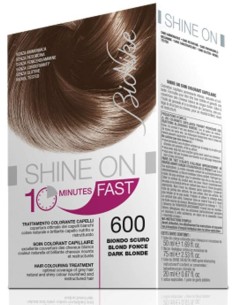 Bionike Shine On Fast Trattamento Colorante Capelli Biondo Scuro 600 Flacone 60 Ml + Tubo 60 Ml