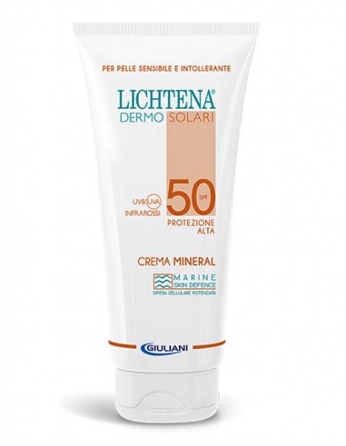 Lichtena Dermosolari Crema Mineral Spf 50+ 100 G