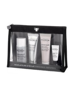 Filorga Routine Kit Radiance Solution Micellaire 50 Ml + Meso Mask 30 Ml + Oxygen Glow Cream 30 Ml + Oxygen Glow Eyes 4ml