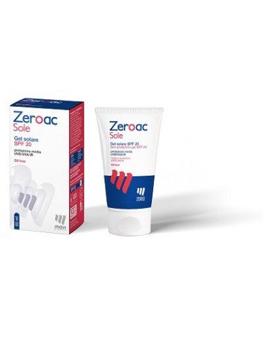 Zeroac Sole Gel Sole Protezione Media Spf20 60 Ml