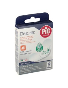 Cerotto Pic Delicate Super Antibatterico 40x86 Mm 10 Pezzi