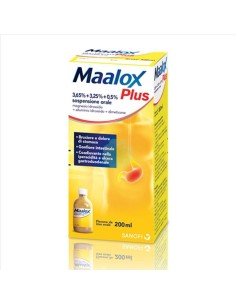 Maalox Plus*orale Sosp 250 Ml 4% + 3,5% + 0,5%