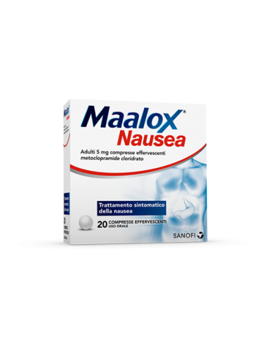 Maalox Nausea*20 Cpr Efferv 5 Mg