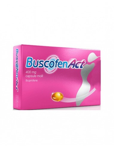 Buscofenact*20 Cps Molli 400 Mg