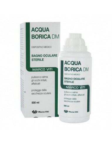 Acqua Borica Per Bagno Oculare Sterile 500 Ml