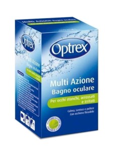 Optrex Multi Azione Bagno Oculare 110ml + Occhiera Flessibile