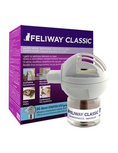 Feliway Classic Diffusore + Ricarica 48 Ml