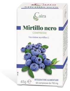 Caira Mirtillo Nero 60 Compresse