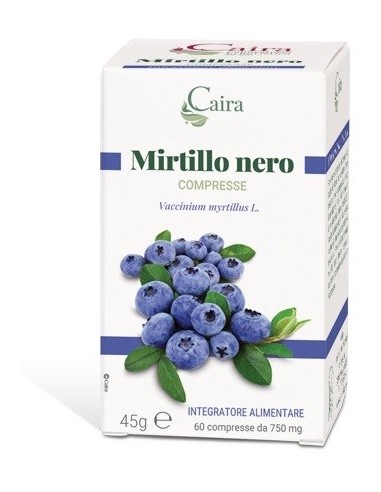 Caira Mirtillo Nero 60 Compresse