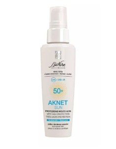 Aknet Sun Protezione Molto Alta Spf50+ 50 Ml