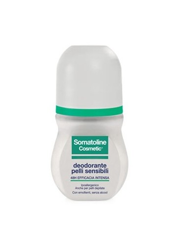Somatoline Cosmetic Deodorante Pelli Sensibili Rollon 50ml