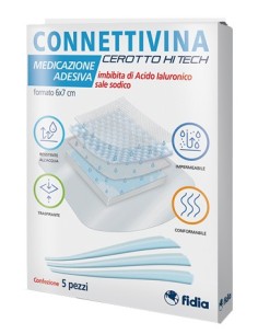 Cerotto Connettivina Hitech 6 X 7 Cm 5 Pezzi