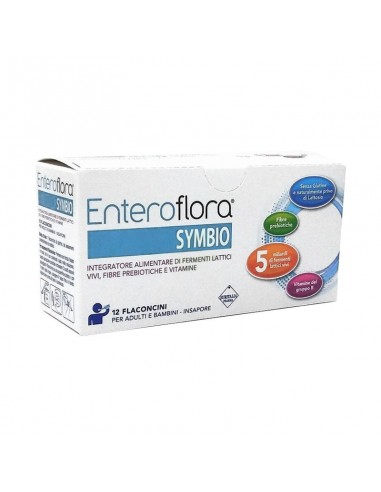Enteroflora Symbio 12 Flaconcini Da 10 Ml