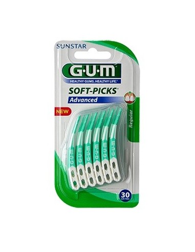 Gum Softpicks Advance Scovolino Large Gomma 30 Pezzi