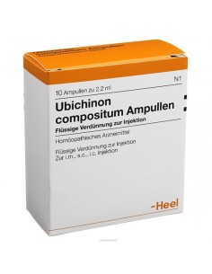 Heel Ubichinon Compositum 10 Fiale Da 2,2 Ml L'una