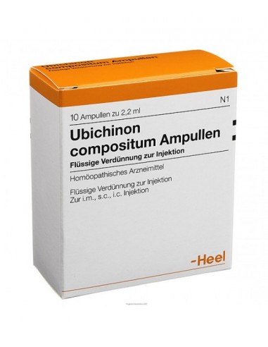 Heel Ubichinon Compositum 10 Fiale Da 2,2 Ml L'una