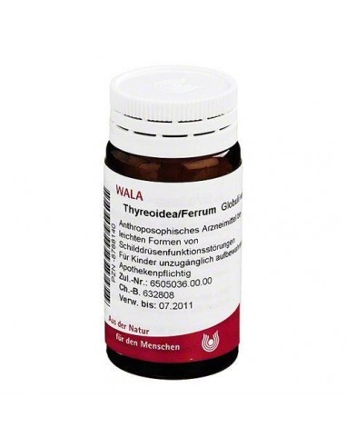 Wala Thyreoidea Ferrum Globuli 20 G