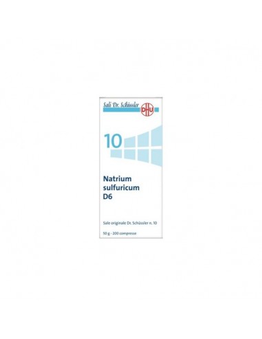 Natrium Sulfuricum 10 Schuss 6 Dh 50 G