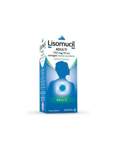 Lisomucil Tosse Mucolitico*ad Scir 200 Ml 5% Senza Zucchero