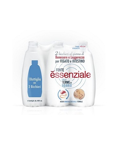 Fonte Essenziale Pet 6 X 400 Ml