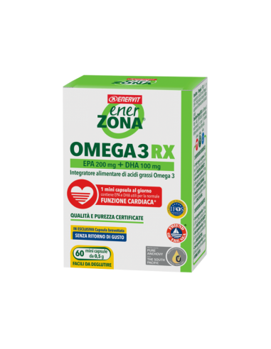Enerzona Omega 3 Rx 60 Minicapsule
