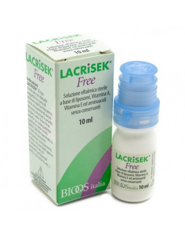 Lacrisek Free Soluzione Oftalmica Senza Conservanti 10 Ml