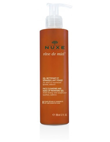 Nuxe Reve De Miel Gel Nettoyant Et Demaquillant Visage 200 Ml