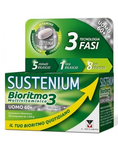 Sustenium Bioritmo3 Uomo 60+ 30 Compresse