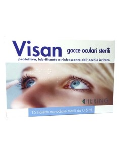 Visan Gocce Oculari 15 Fiale 0,5 Ml