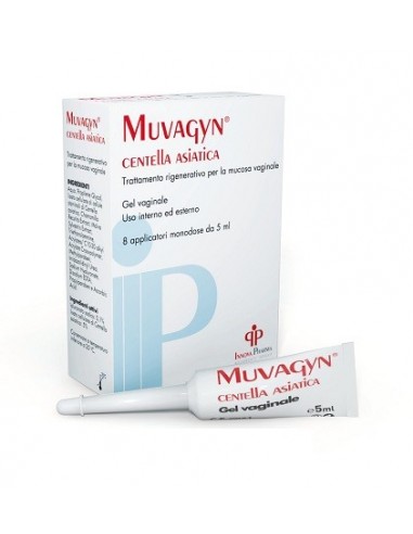 Muvagyn Gel Vaginale 8 Applicatori Da 5 Ml