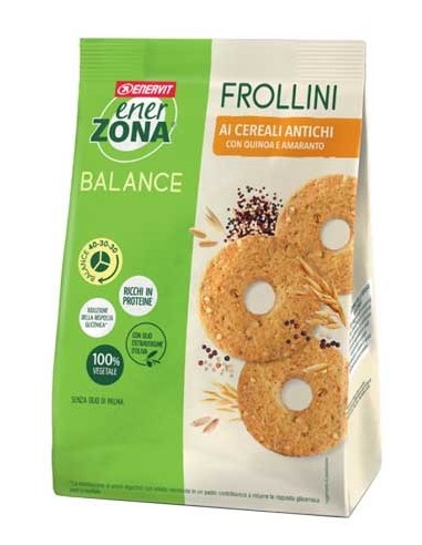 Enerzona Frollini Veg Cereali Antichi 250 G