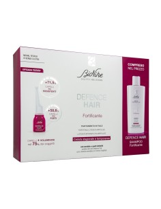 Defence Hair Bipack Ridensificante 21 Fiale 6 Ml + Shampoo 200 Ml