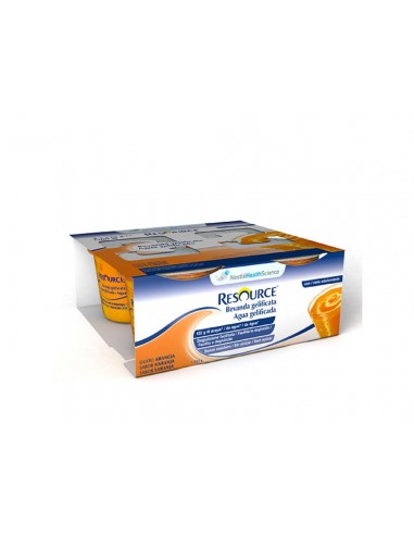 Resource Aqua Acqua Gelificata+orange Cup 6 4x125 G