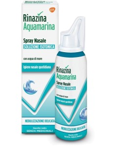 Rinazina Aquamarina Isotonica Spray Nebulizzazione Delicata100 Ml