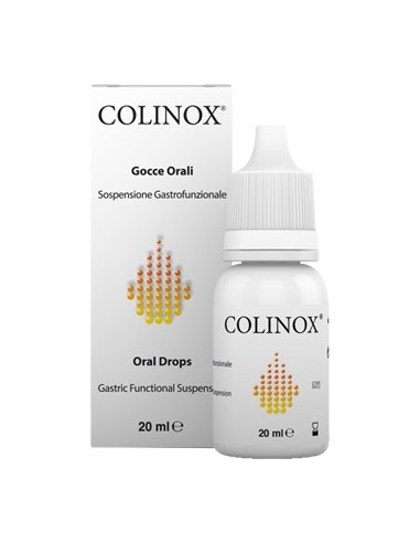 Colinox Sospensione Gastrofunzionale Gocce Orosolubili Trattamento Meteorismo Aerofagia Coliche Gassose 20 Ml