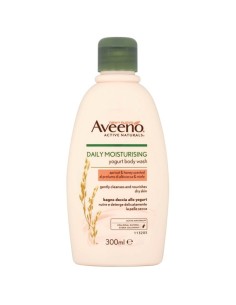 Aveeno Bagno Doccia Yogurt Albicocca & Miele 300 Ml