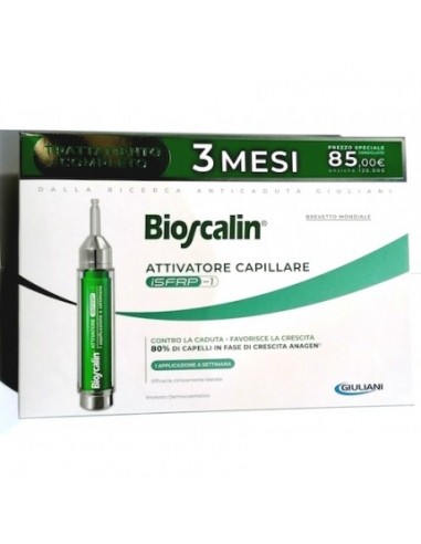 Bioscalin Attivatore Capillare Isfrp-1 Promo Doppia 10 Ml X2 Pezzi