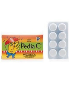 Pedia C Arancia 24 Compresse Masticabili
