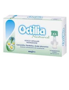 Octilia Natural Gocce Occhi Irritati E Arrossati 10 Flaconcini Monodose 0,5 Ml