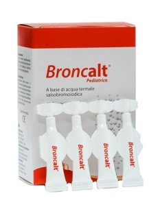 Broncalt Strip Pediatrico Soluzione Irrigazione Nasale 20 Flaconcini Da 2 Ml