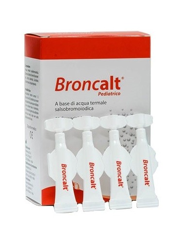 Broncalt Strip Pediatrico Soluzione Irrigazione Nasale 20 Flaconcini Da 2 Ml
