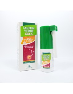 Tantum Verde Gola*spray Mucosa Orale 15 Ml 0,25% Gusto Camomilla E Miele