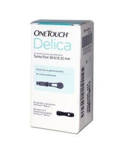 Lancette Pungidito Onetouch Delica Plus 25 Pezzi