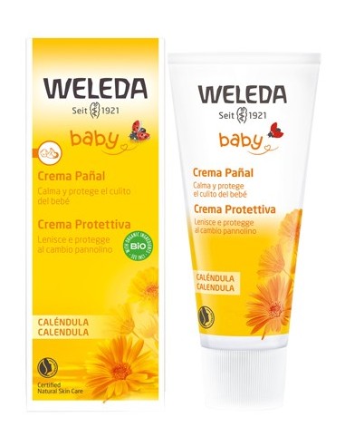 Baby Crema Protettiva Calendula 75 Ml