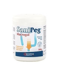 Sanipeg Macrogol Polvere Per Soluzione Orale Barattolo 300 G