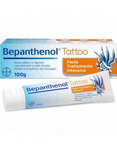 Bepanthenol Tattoo Pasta Trattamento Intensivo 100 G