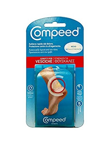 Compeed Cerotti Per Vesciche Medio 5 Pezzi